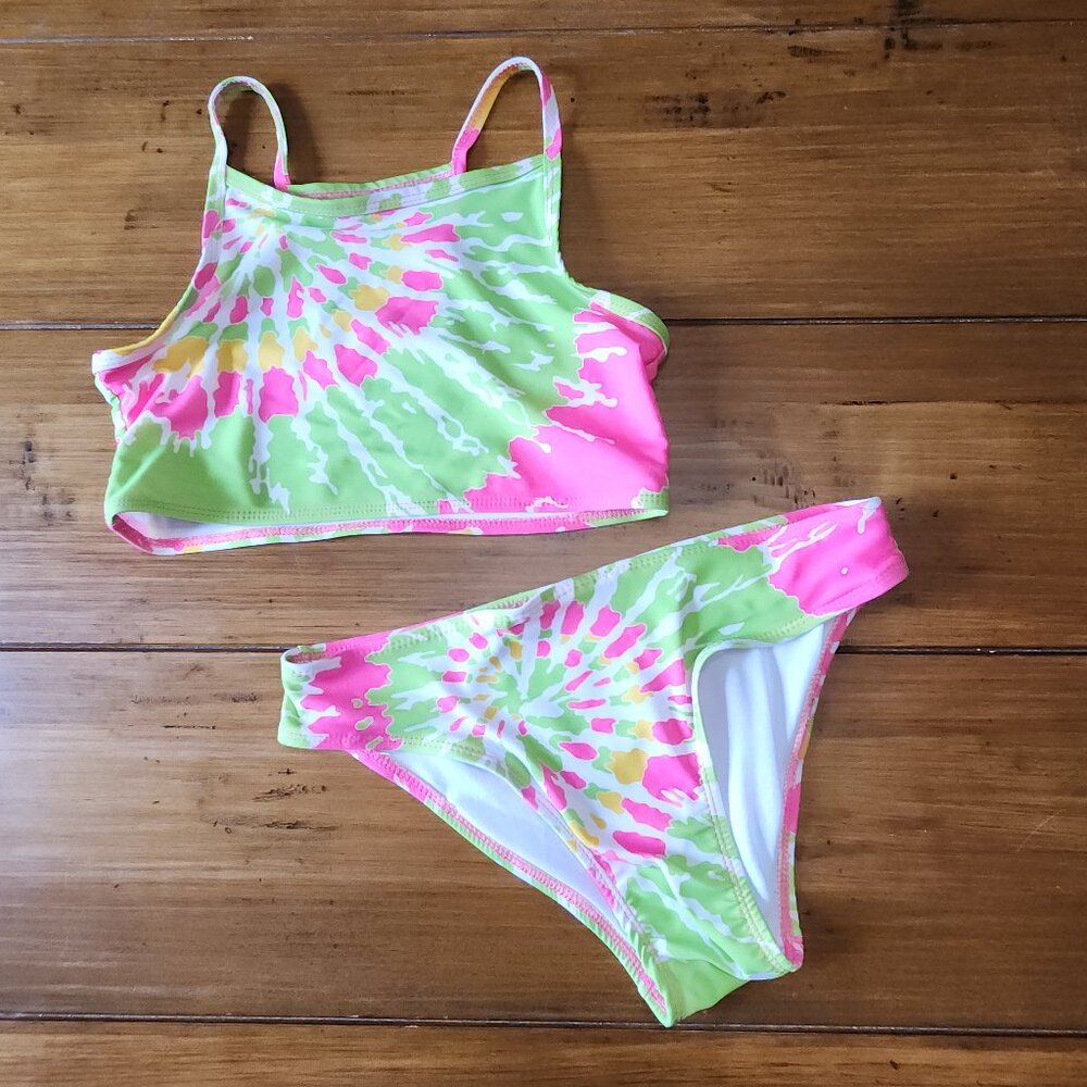 Extremely Me - Girls Tie-Dyed Bikini 2 Pc Swimsuit Size 14/16
